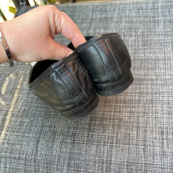 Good Lucky Black and Silver Sparkle Accent Flats - Picture 3 of 7